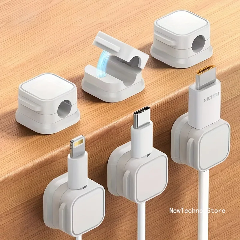 Cable Organizer Magnetic - Magnetic Cable Organizer, Wall-Mounted Data Cable