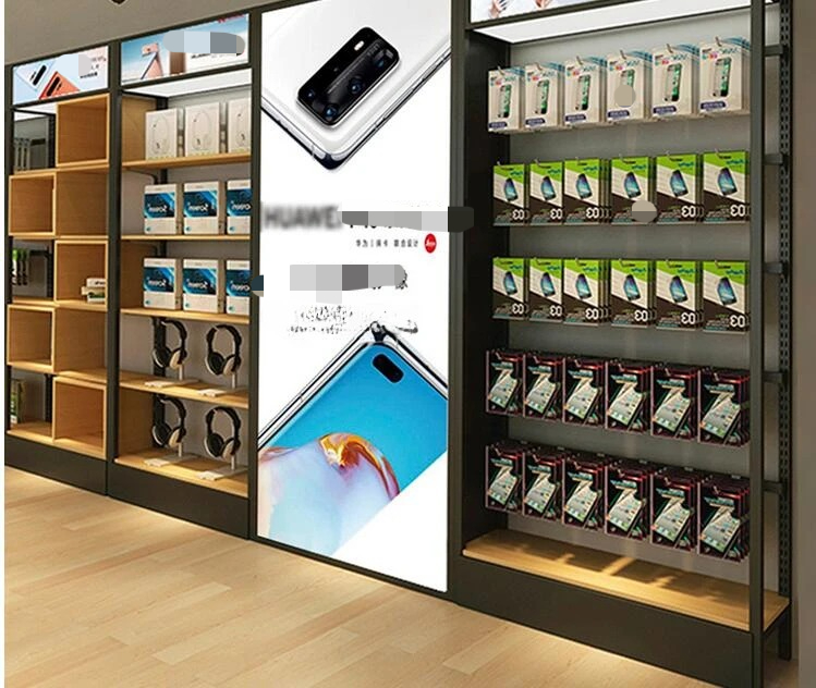 Phone Accessories Store - Mobile phone display cabinet 2 mobile
