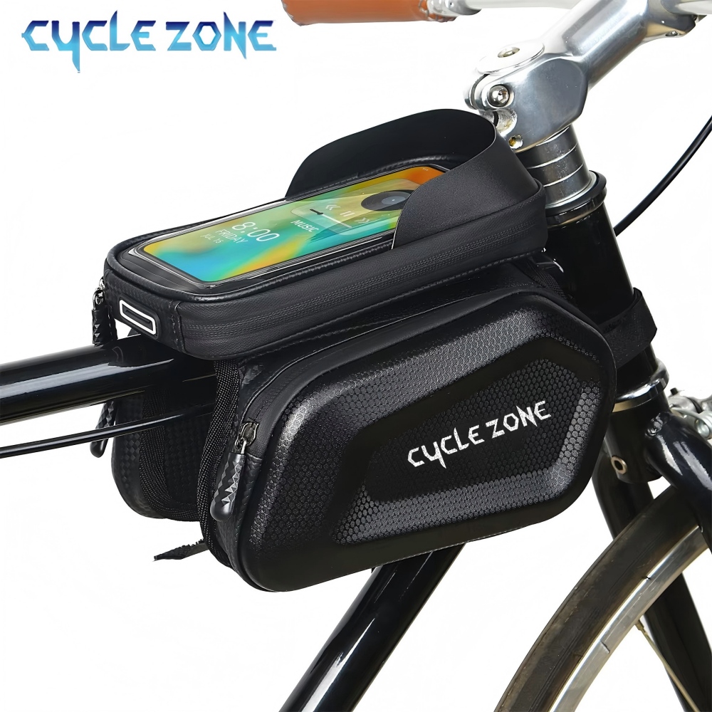Phone Zone Accessories & Repair - Large Capacity Bicycle Top Tube Bag