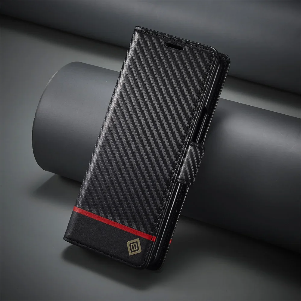 Luxury Carbon Fiber PU Leather - đánh giá và giá Phone Accessories Hippers