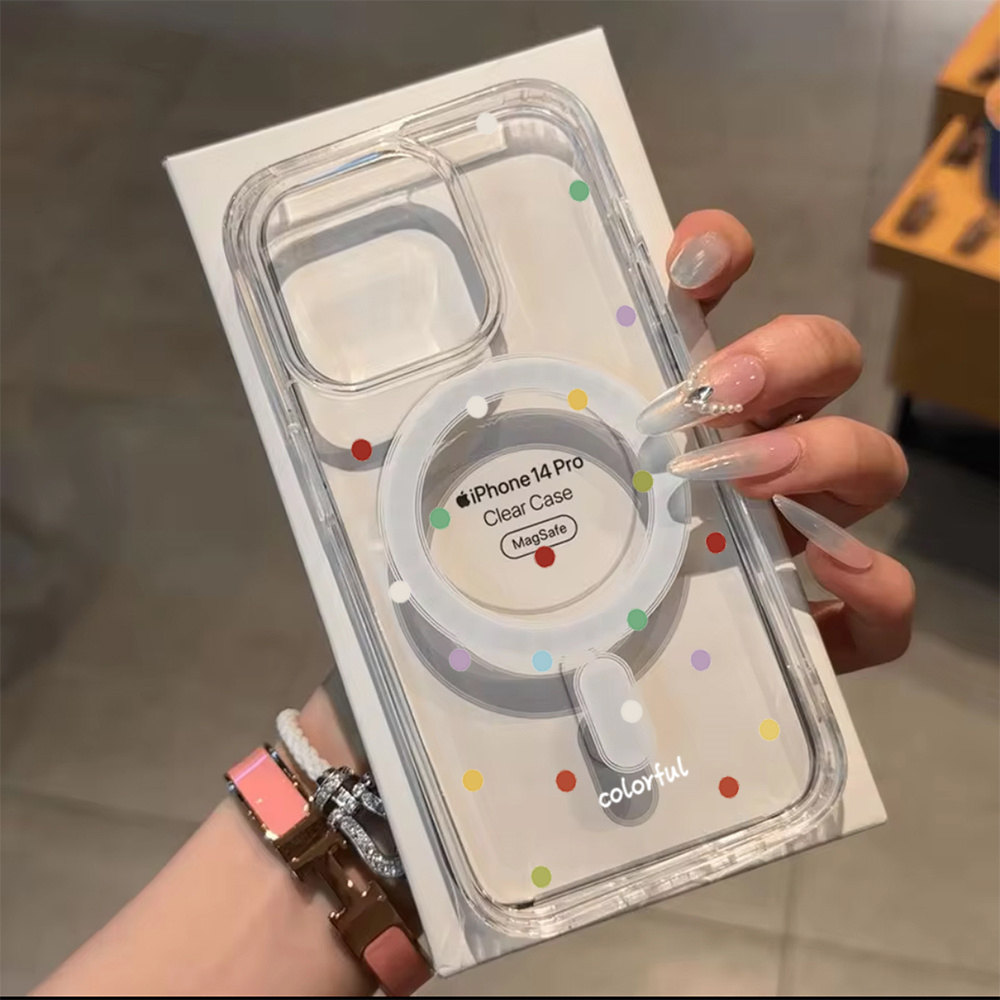 INS Korean Creative Colored Wa - đánh giá và giá Magnetic Phone Case