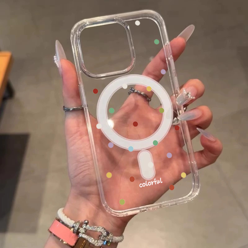 INS Korean Creative Colored Wa - đánh giá và giá Magnetic Phone Case