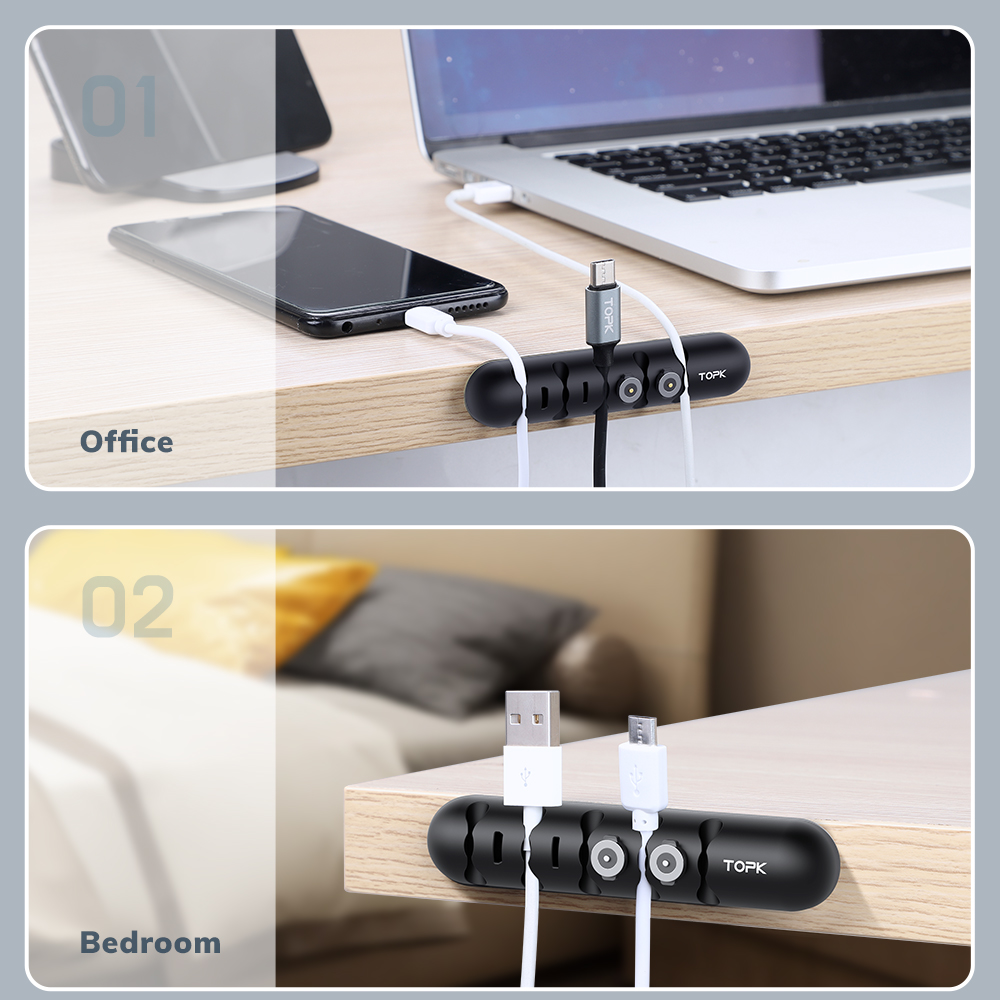 TOPK L35 Cáp Nhà Tổ Chức & Từ  - đánh giá và giá Cable Organizer Magnetic