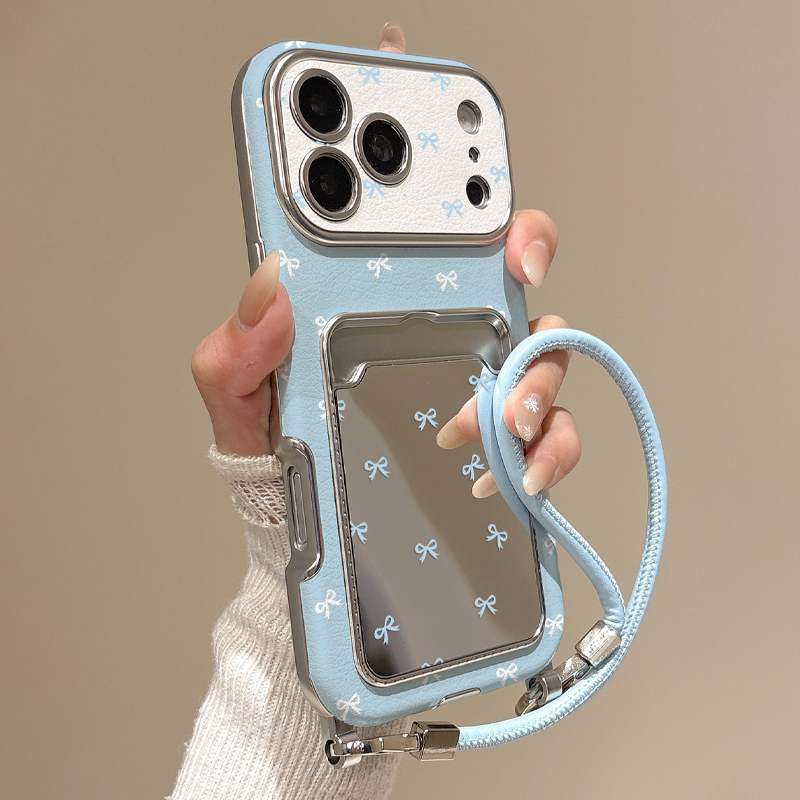 Cute Bow Mirror Card Holder Ph - đánh giá và giá Phone Accessories Hippers