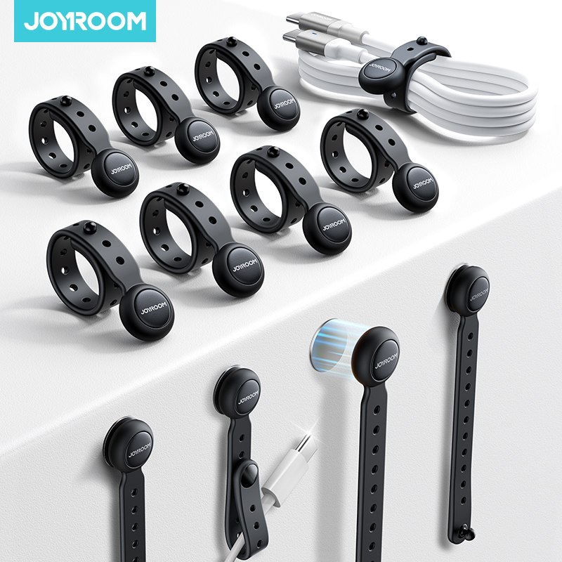 Joyroom 12/6PCS Magnetic Cable - đánh giá và giá Cable Organizer Magnetic