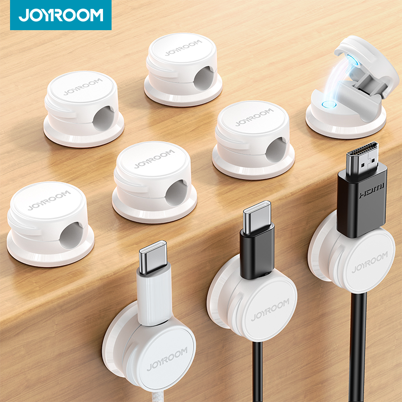 Joyroom 9 Pcs Cable Management - đánh giá và giá Cable Organizer Magnetic