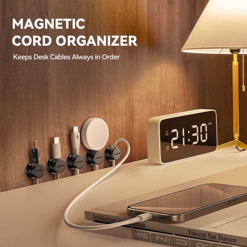 Joyroom 9 Pcs Cable Management - đánh giá và giá Cable Organizer Magnetic