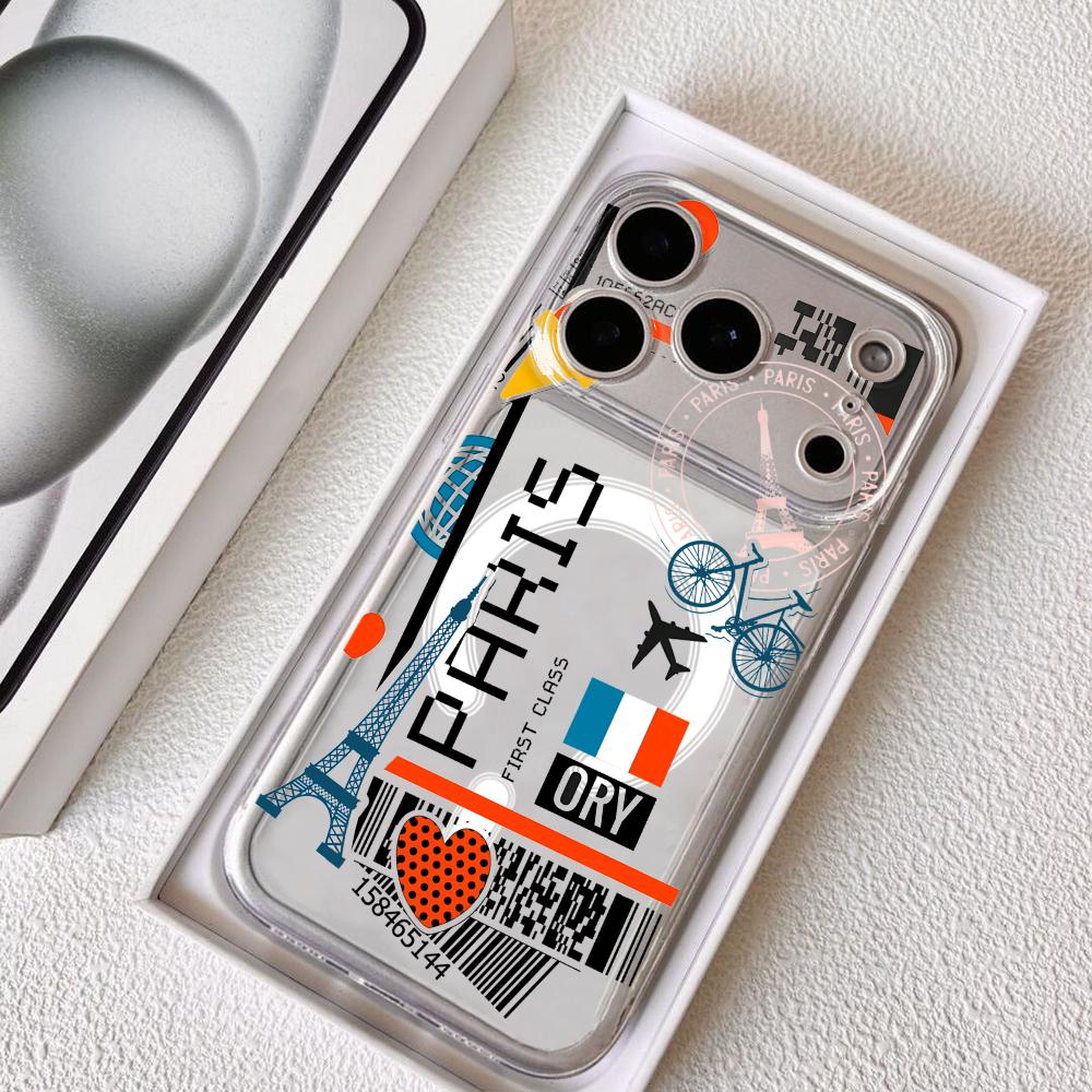 Plane Travel Ticket france Pho - đánh giá và giá Magnetic Phone Case