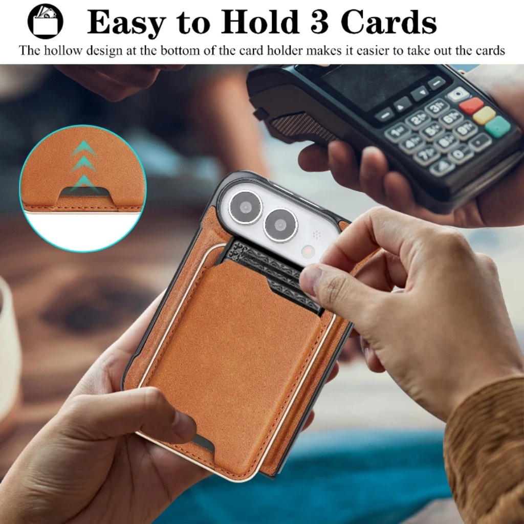 Detachable Leather Wallet with - đánh giá và giá Phone Accessories Hippers