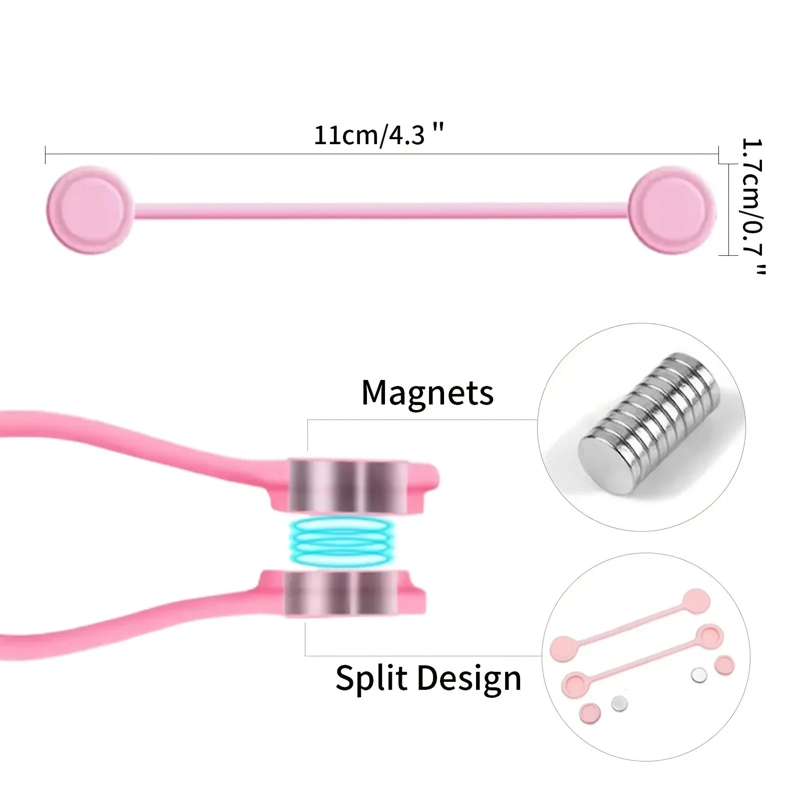 5/3/1PCS Silicone Magnetic Cab - đánh giá và giá Cable Organizer Magnetic
