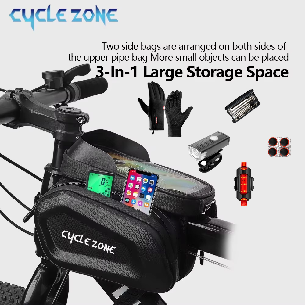 Large Capacity Bicycle Top Tub - đánh giá và giá Phone Zone Accessories & Repair