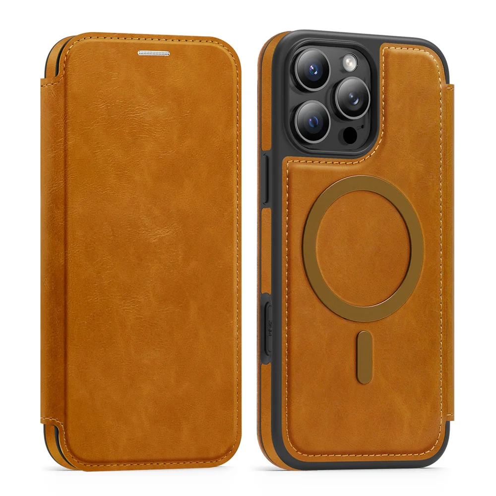 Magnetic Flip Leather Phone Ca - đánh giá và giá Phone Accessories Hippers