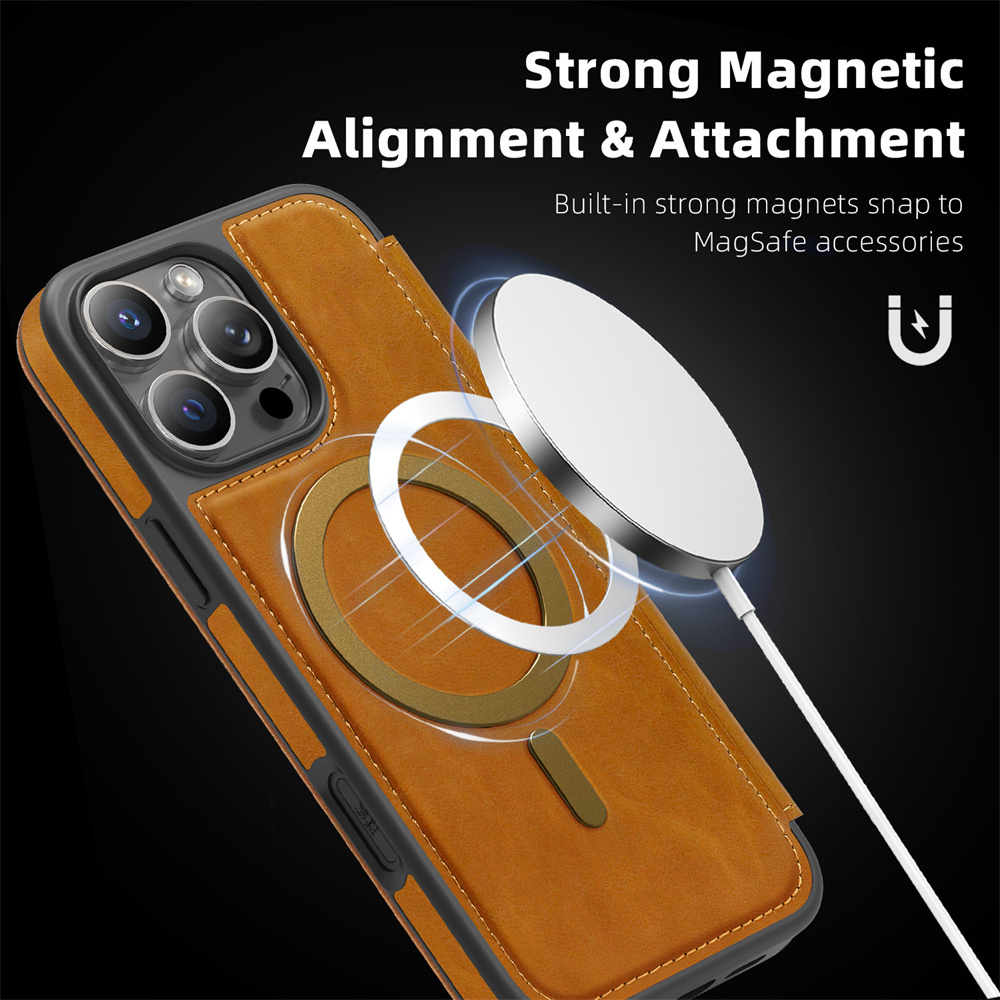 Magnetic Flip Leather Phone Ca - đánh giá và giá Phone Accessories Hippers