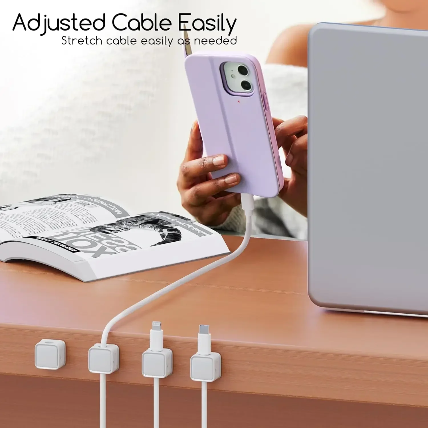 Mini Cable Organizer Holder Ma - đánh giá và giá Cable Organizer Magnetic